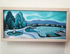 "Ginebra" - Miniatura al óleo